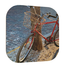 Load image into Gallery viewer, Coaster Set | Wood | Bike
